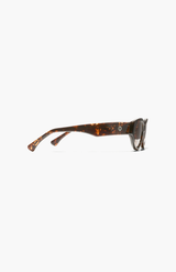 Samsøe Samsøe Tortoise Brown Sajude Sunglasses
