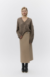 DAY Beige Melange Pepper Skirt