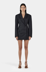 Hansen & Gretel Charcoal Callum Blazer Dress