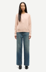 Samsøe Samsøe Cameo Rose Nor Short Cardigan