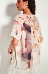 Juliette Hogan Bloom Crepe Dina Top