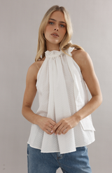 Caitlin Crisp Ivory Margot Top