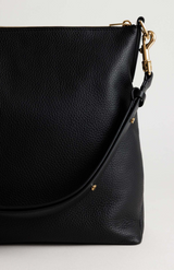 Yu Mei Black Deer Nappa Braidy Bag