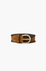 Ba&sh Cognac Brosco Belt
