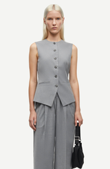 Samsøe Samsøe Grey Mel. Saruma Vest