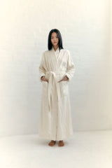 Baina Ivory Sulis Bath Robe