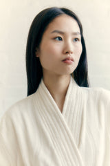 Baina Ivory Sulis Bath Robe