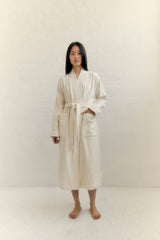 Baina Ivory Sulis Bath Robe