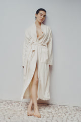 Baina Ivory Sulis Bath Robe