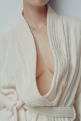 Baina Ivory Sulis Bath Robe