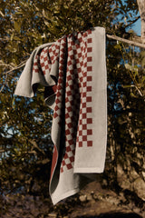 BAINA Cement + Rhus Roman Pool Towel