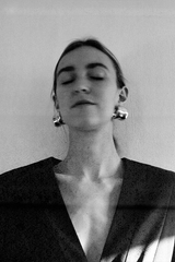 Jasmin Sparrow Silver Curve Hoops