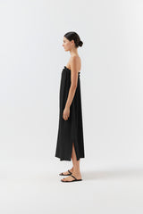 Bird & Knoll Black Kahlo Dress