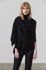 Laing Black Cashmere Scarf