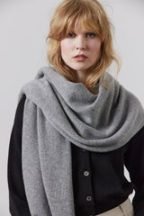 Laing Grey Marle Cashmere Scarf