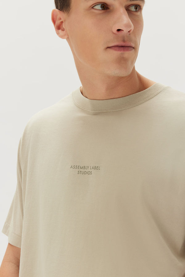 Assembly Label Bisque Tonal Logo Tee
