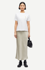 Samsøe Samsøe Agate Gray Saagneta Long Skirt