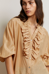 Mahsa Camel Liberty Jane Blouse