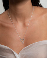 Zoe & Morgan Silver Gypsy Love Necklace