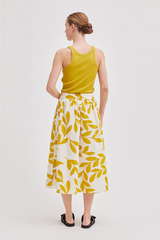 Second Female Golden Olive Ulivo Skirt