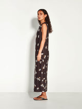 Juliette Hogan Golden Moonflower Twill Fran Dress