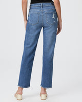 Paige Legit Distressed Sarah Straight Ankle Jean