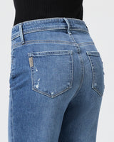Paige Legit Distressed Sarah Straight Ankle Jean