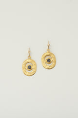 Charlotte Penman Gold Artemis Spinel Earrings