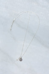 Charlotte Penman Silver Pearl Mini Wild Necklace