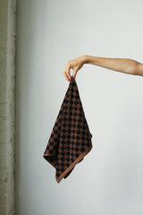 Baina Tabac & Noir Josephine Hand Towel