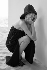 Bird & Knoll Black Kahlo Dress