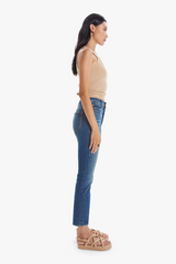 MOTHER Running With Scissors High Waisted Rider Ankle Jean