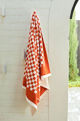 Baina Paloma Sun & Ecru Roman Pool Towel