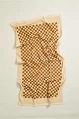 Baina Cedar & Sand Roman Pool Towel