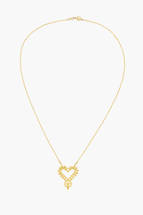 Zoe & Morgan Gold Gypsy Love Necklace