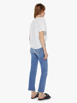 MOTHER Party Like a Pirate High Waisted Ankle Fray Jean
