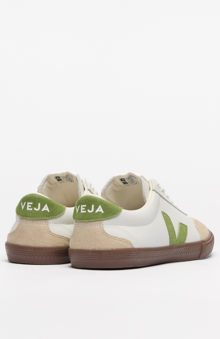 Veja White Kiwi Bark Leather Volley