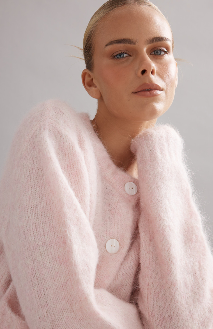 Caitlin Crisp Pink Alfie Cardigan