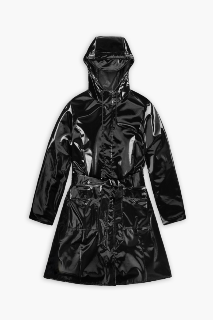 Rains curve jacket black sales