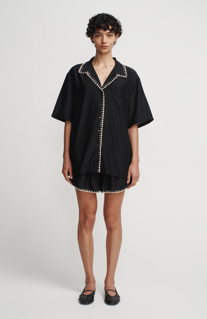 Hansen & Gretel Black Symi Shirt