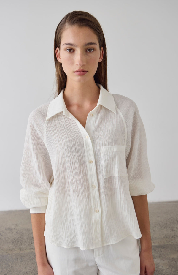 Laing Ecru Raglan Sleeve Blouse
