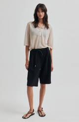 Second Female Brazilian Sand Tinke Knit Polo Cardigan