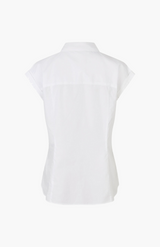 Samsøe Samsøe White Satolina S/S Shirt