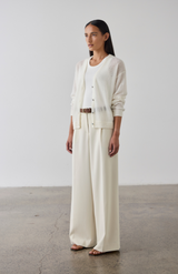 Laing Cream Fine Alpaca Cardigan