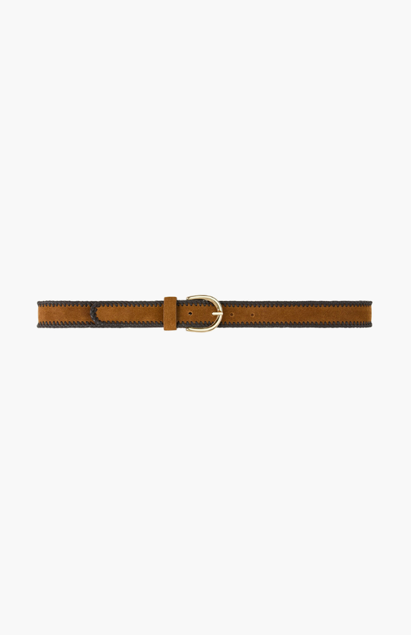 Ba&sh Cognac Brosco Belt