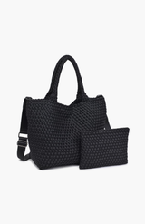 Sol + Selene Black Medium Skys The Limit Bag
