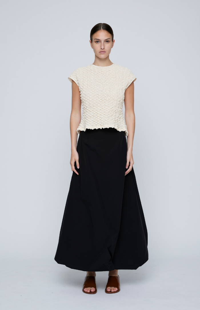 Wynn Hamlyn Black Bobbi Skirt