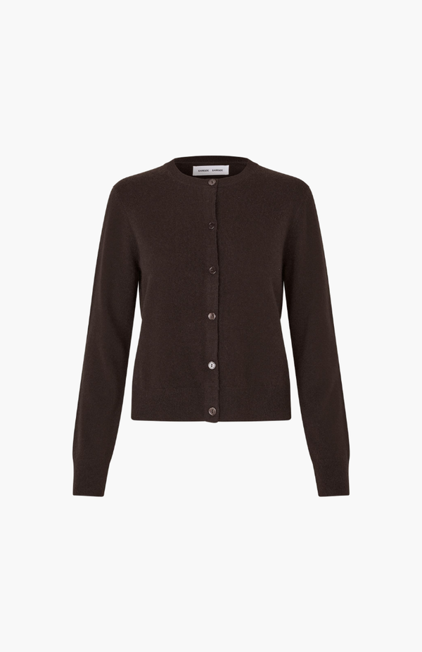 Samsøe Samsøe Black Coffee Saboston Cardigan