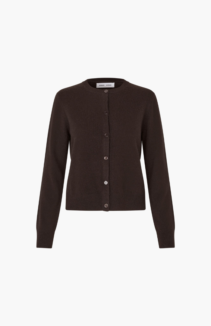 Samsøe Samsøe Black Coffee Saboston Cardigan