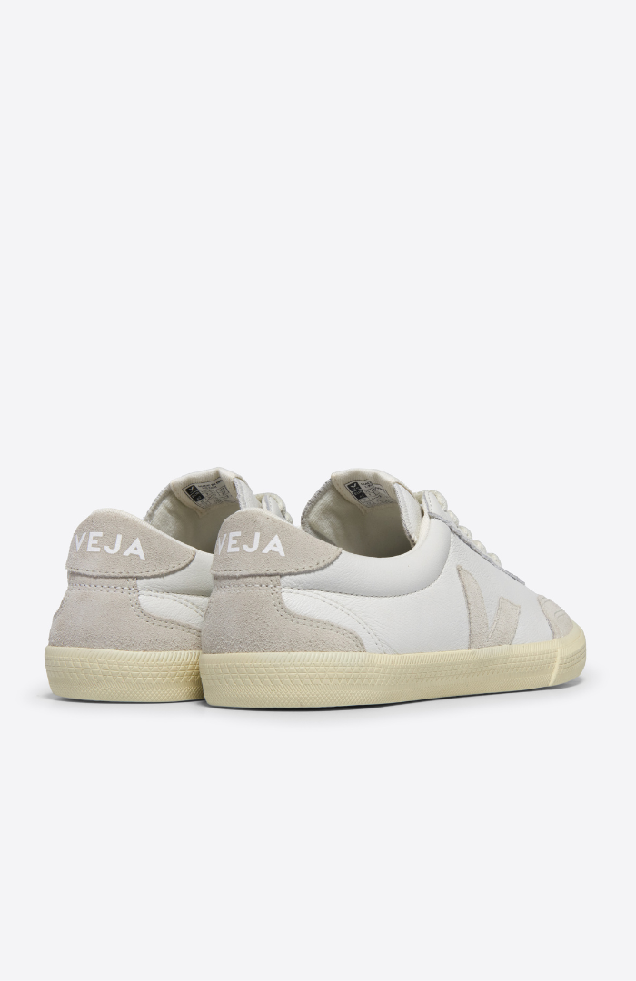 VEJA White Natural Volley Sneaker